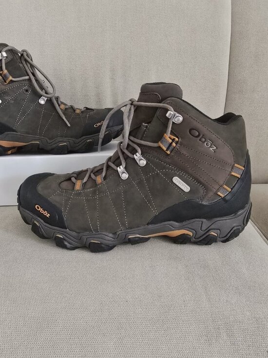 Oboz Bridger Mid Waterproof Hiking Outdoor Boots Mens 13 Shoes Leather B-Dry main image 7